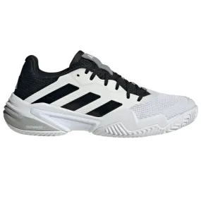 Adidas Barricade 13 Mens Tennis Shoes - White/Core Black/Grey Three