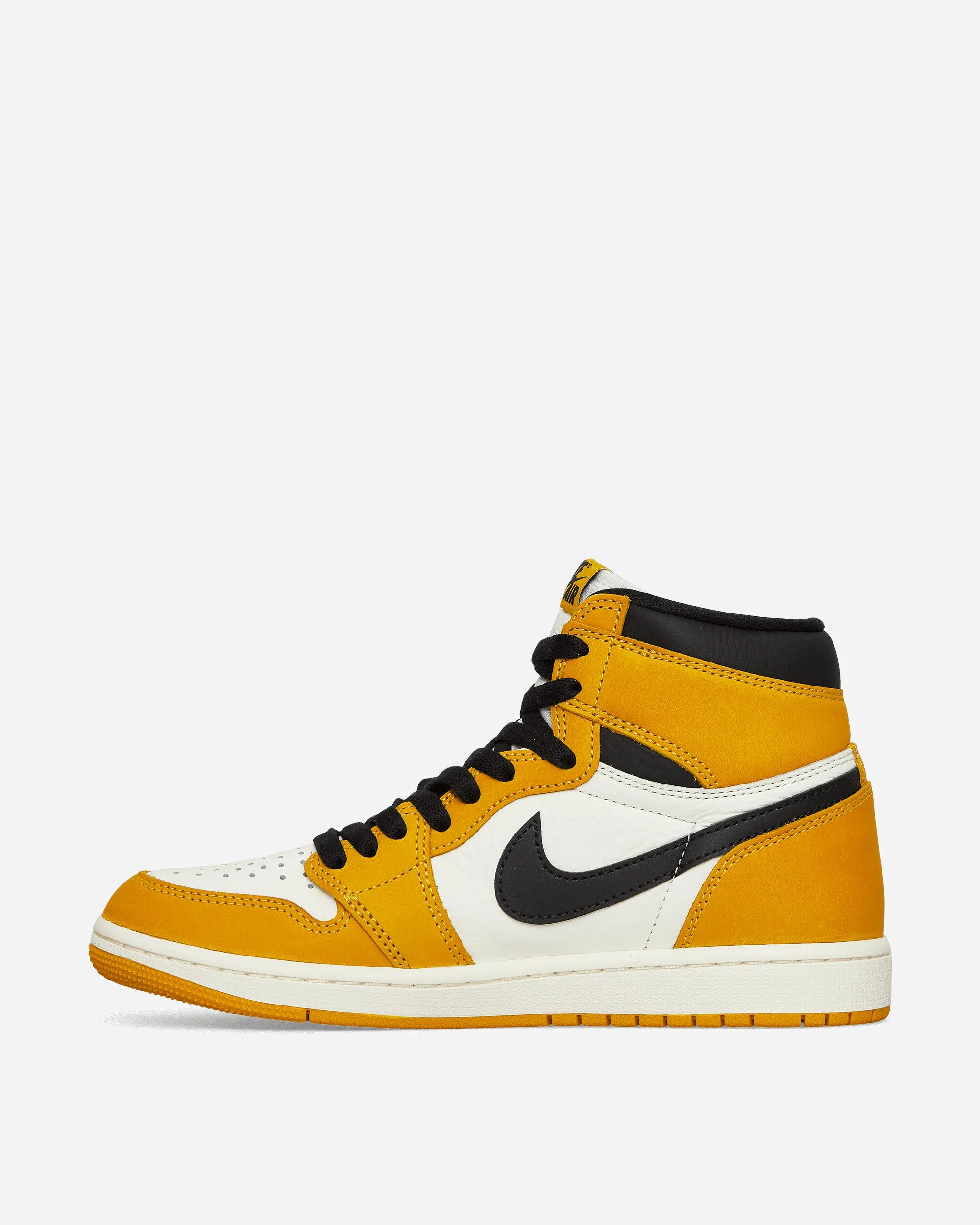 Air Jordan 1 Retro High Sneakers Yellow Ochre