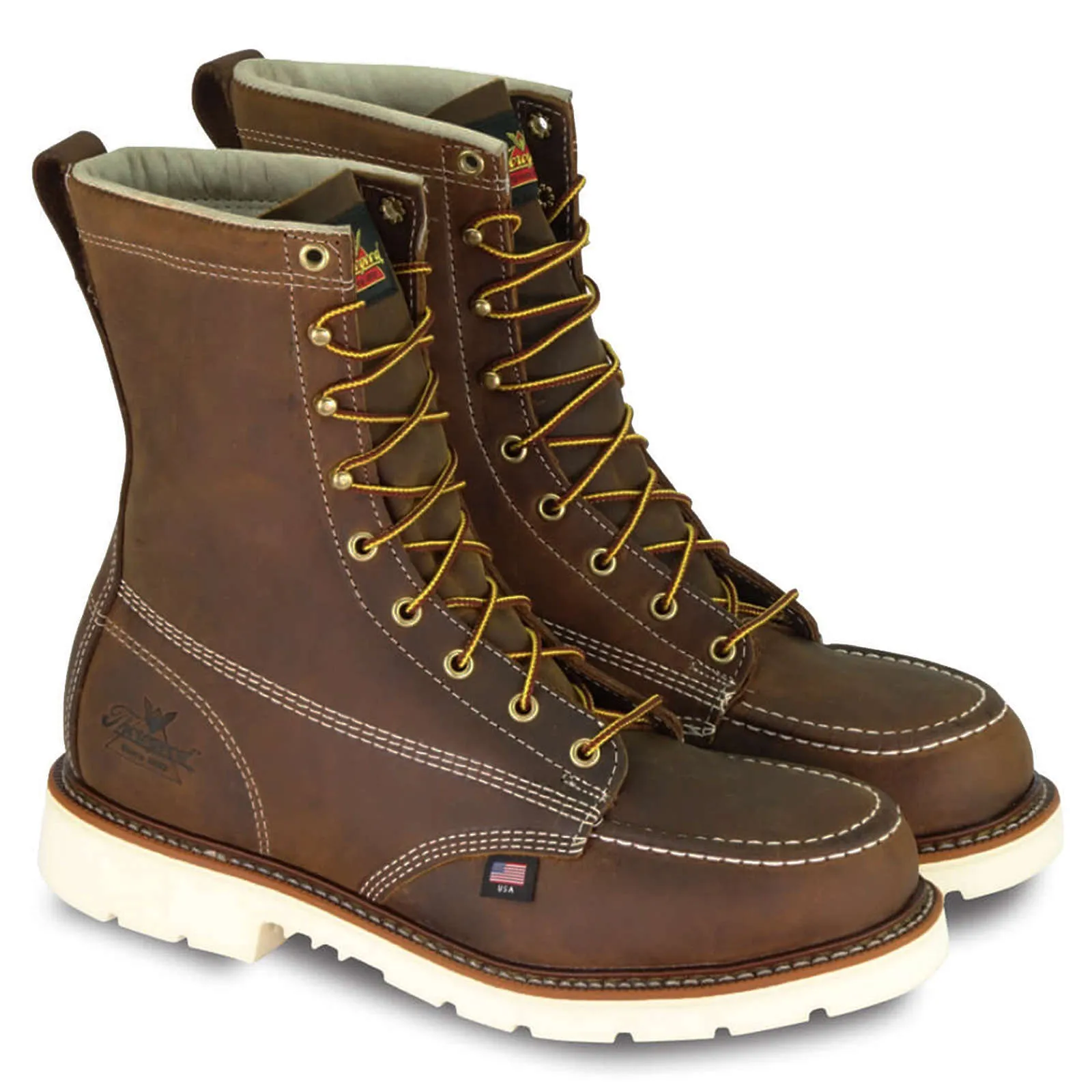 American Heritage 8 Inch Men's Safety Toe Boots