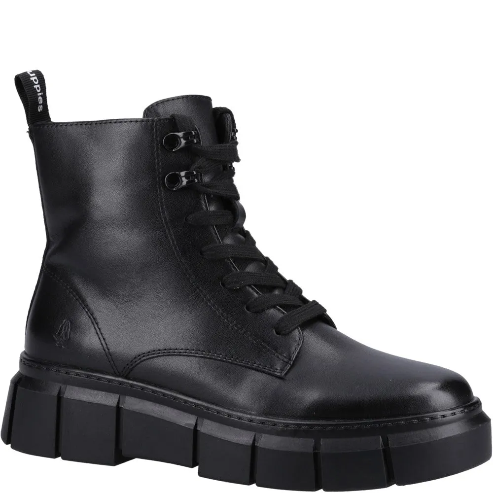 Black Fawn Ankle Boots