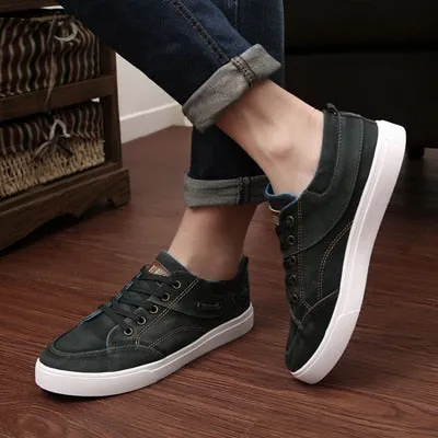 Casual men's shoes canvas shoes, low grade shoes