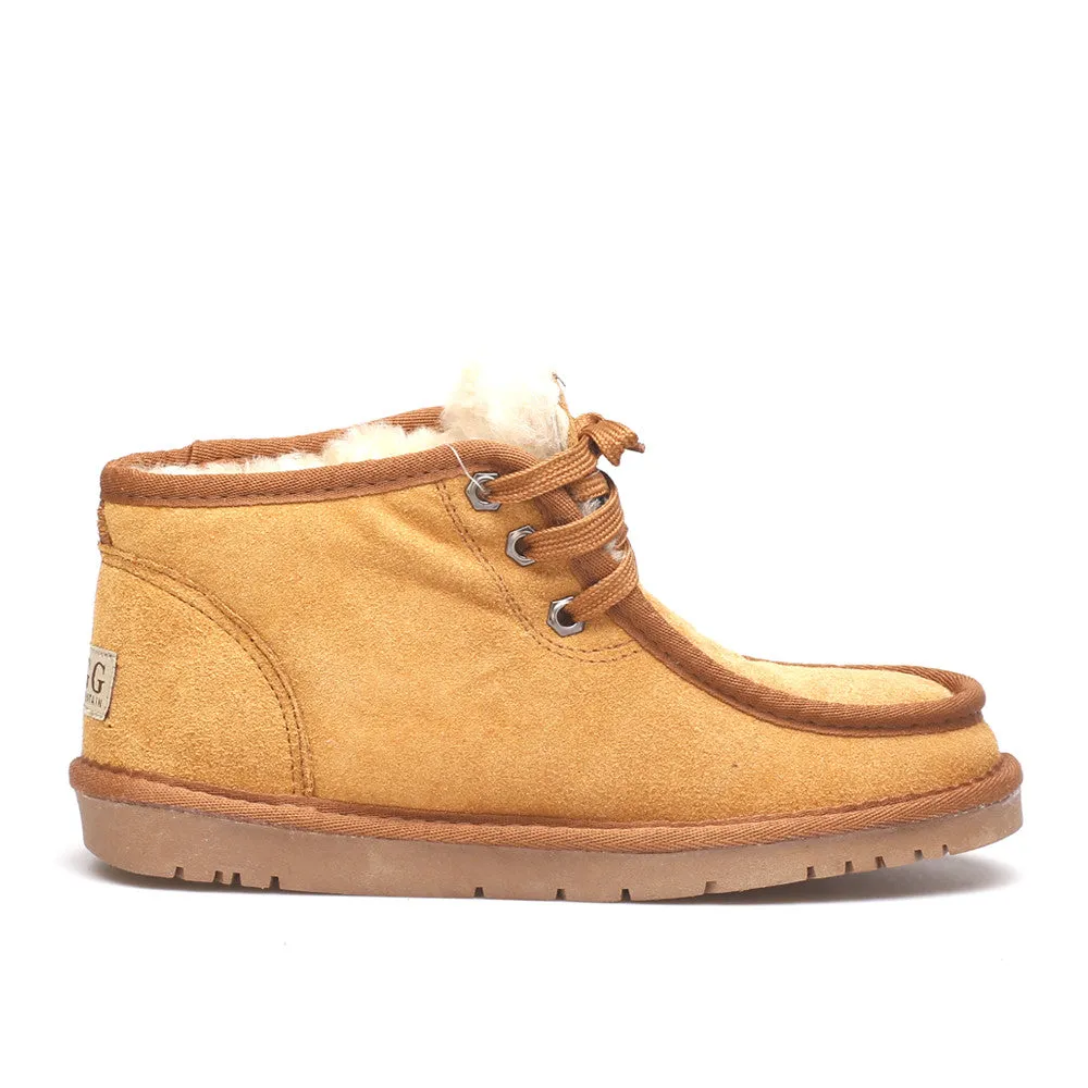 Dabbs Lace Up Man Ugg Boot - Chestnut