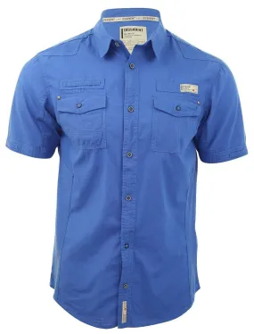 Dissident Vantage blue cotton shirt