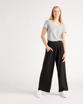 French Terry Modal Wide Leg Pants