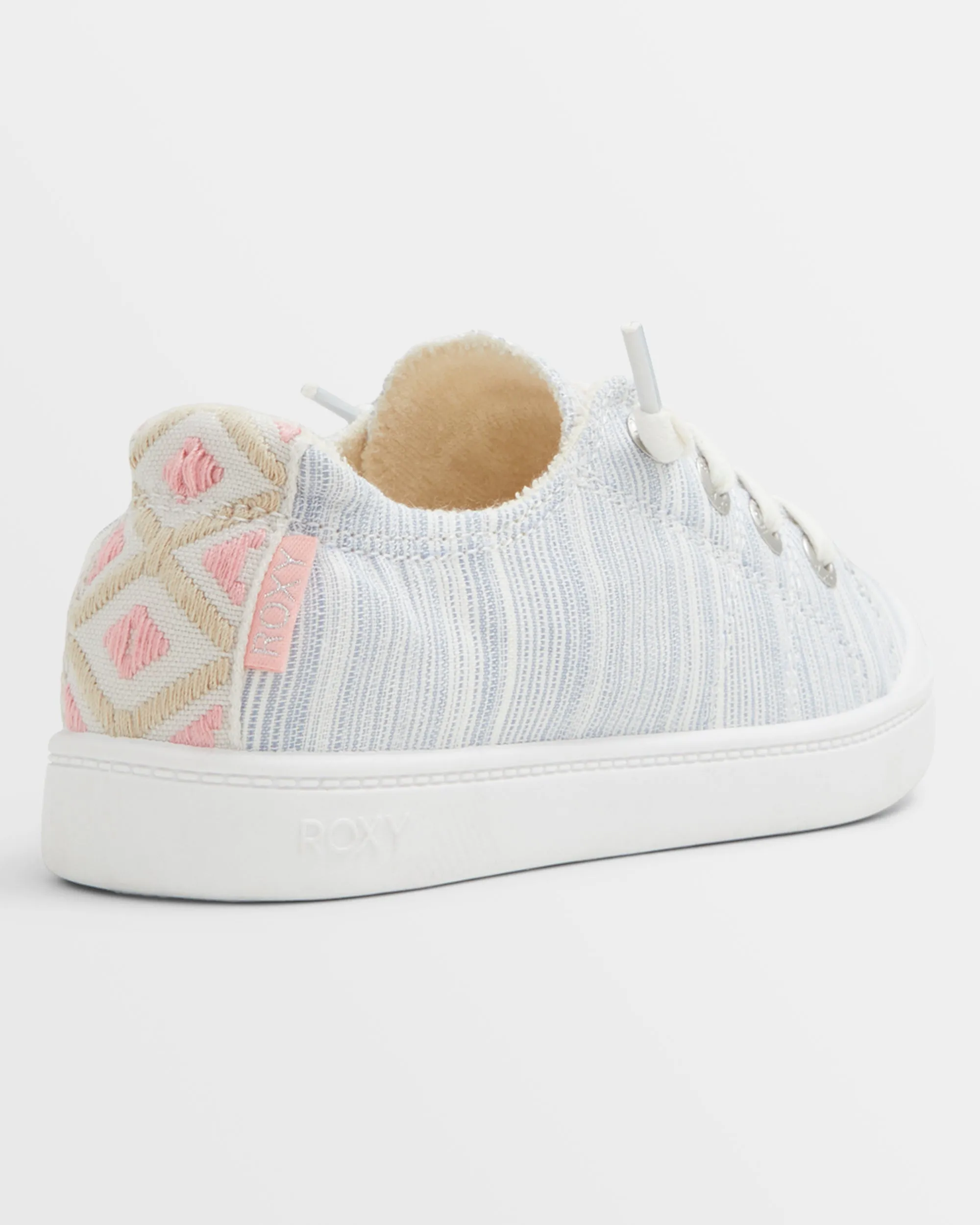 Girls Bayshore Plus Shoes - Blue Stripe