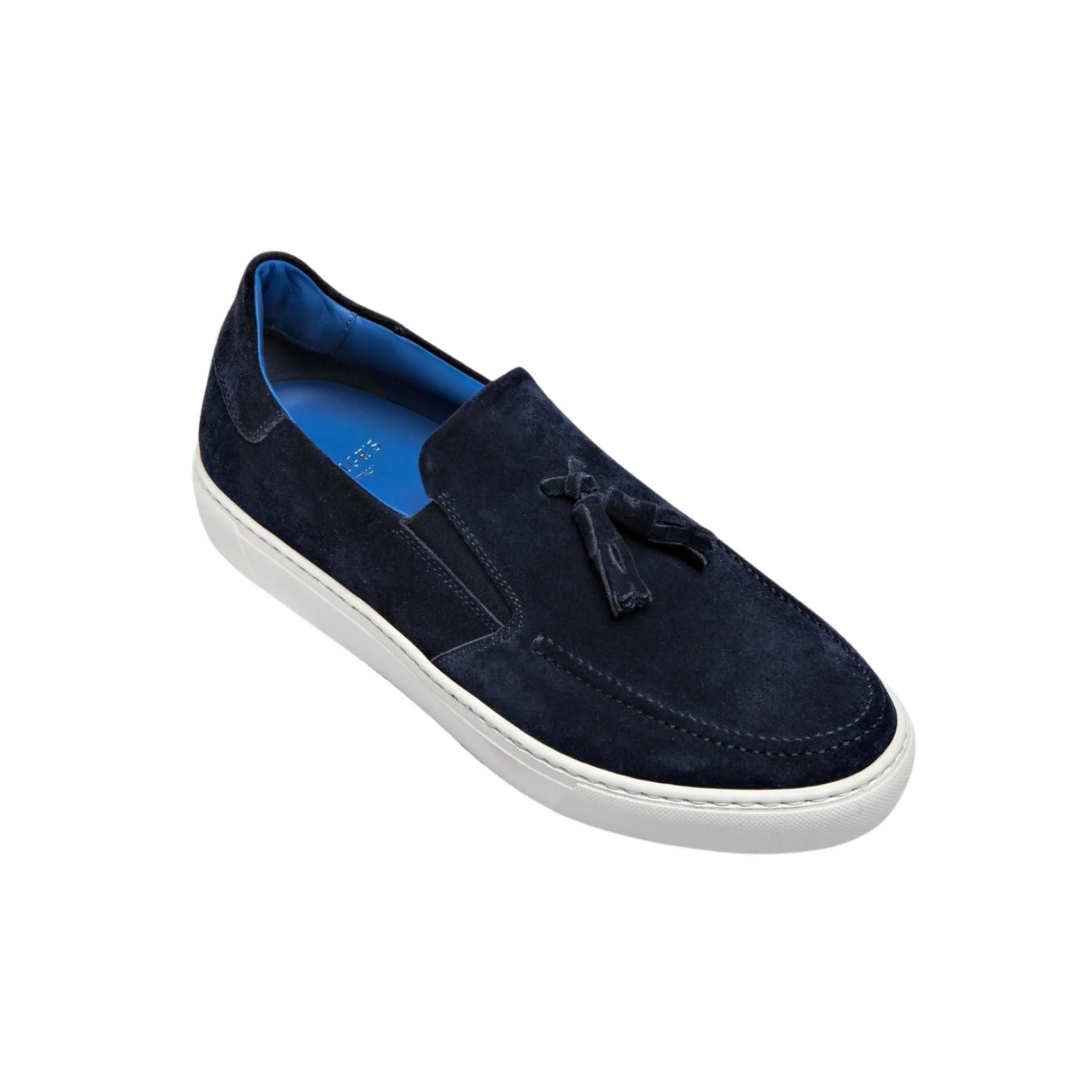 Hawk Sneaker in Navy Blue Suede