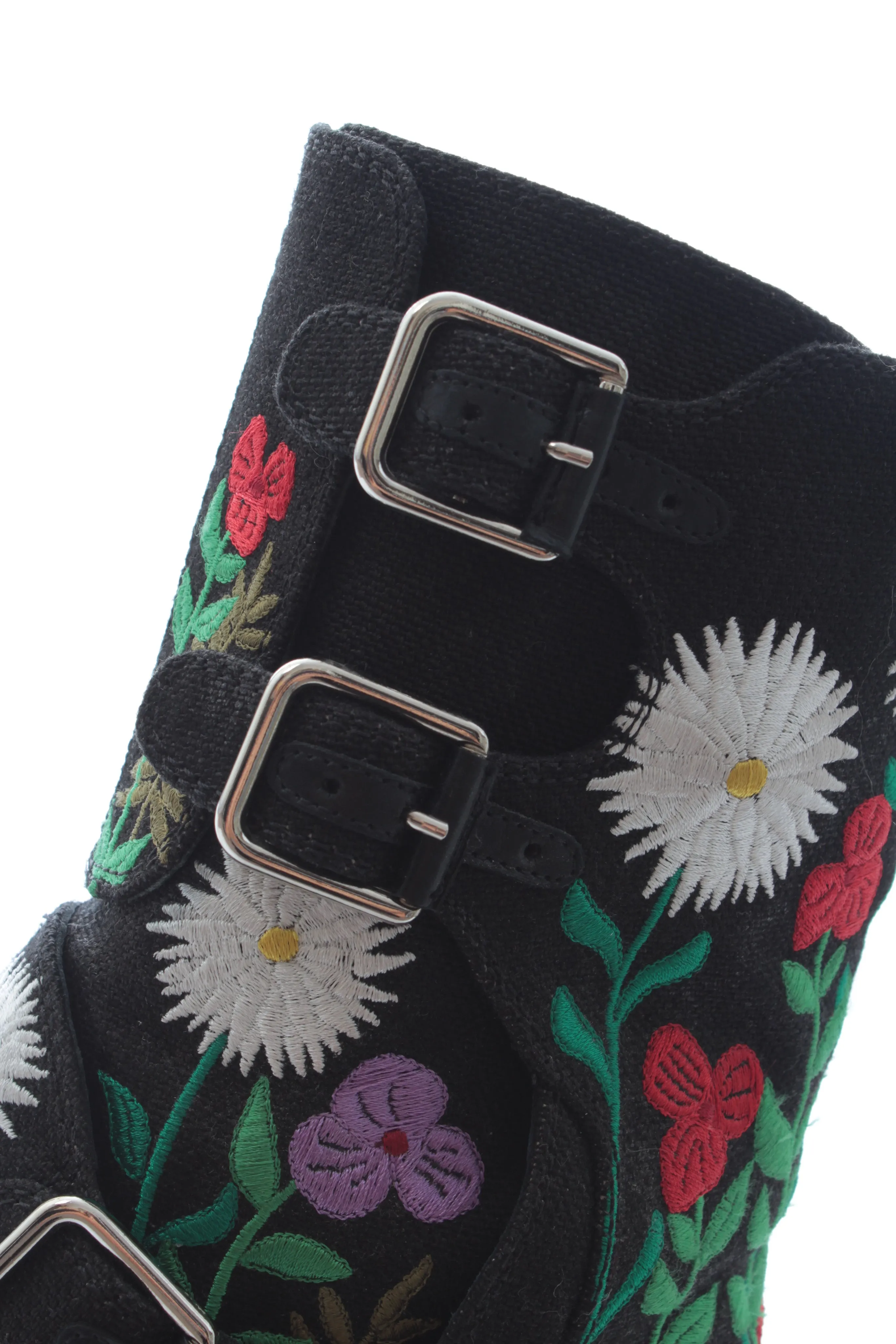 Laurence Dacade 'Merli' Floral-Embroidered Boots