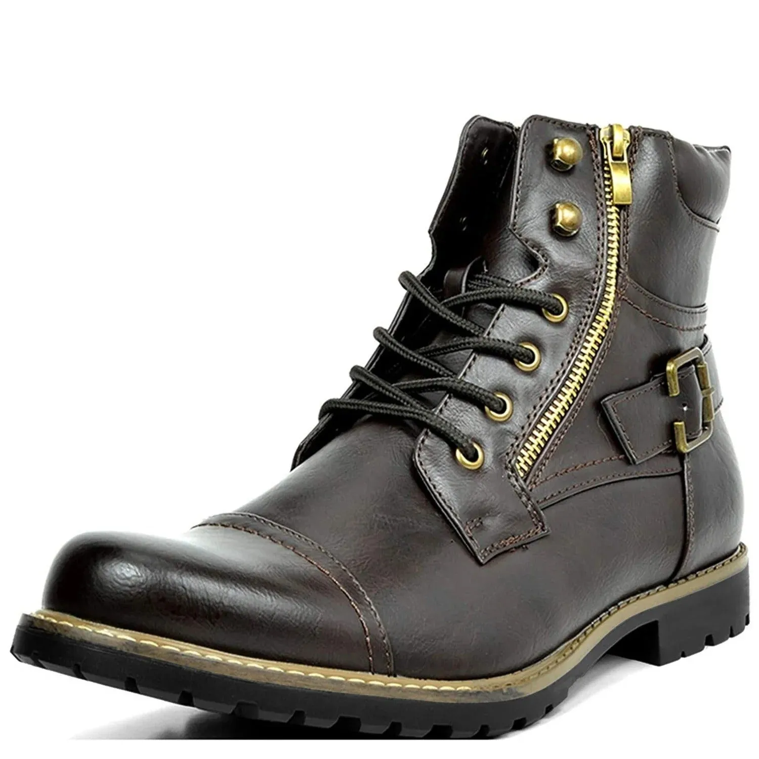 Luther -Vegan Leather Boots for Men - Classic - Comfortable - Ideal for Autumn/Winter