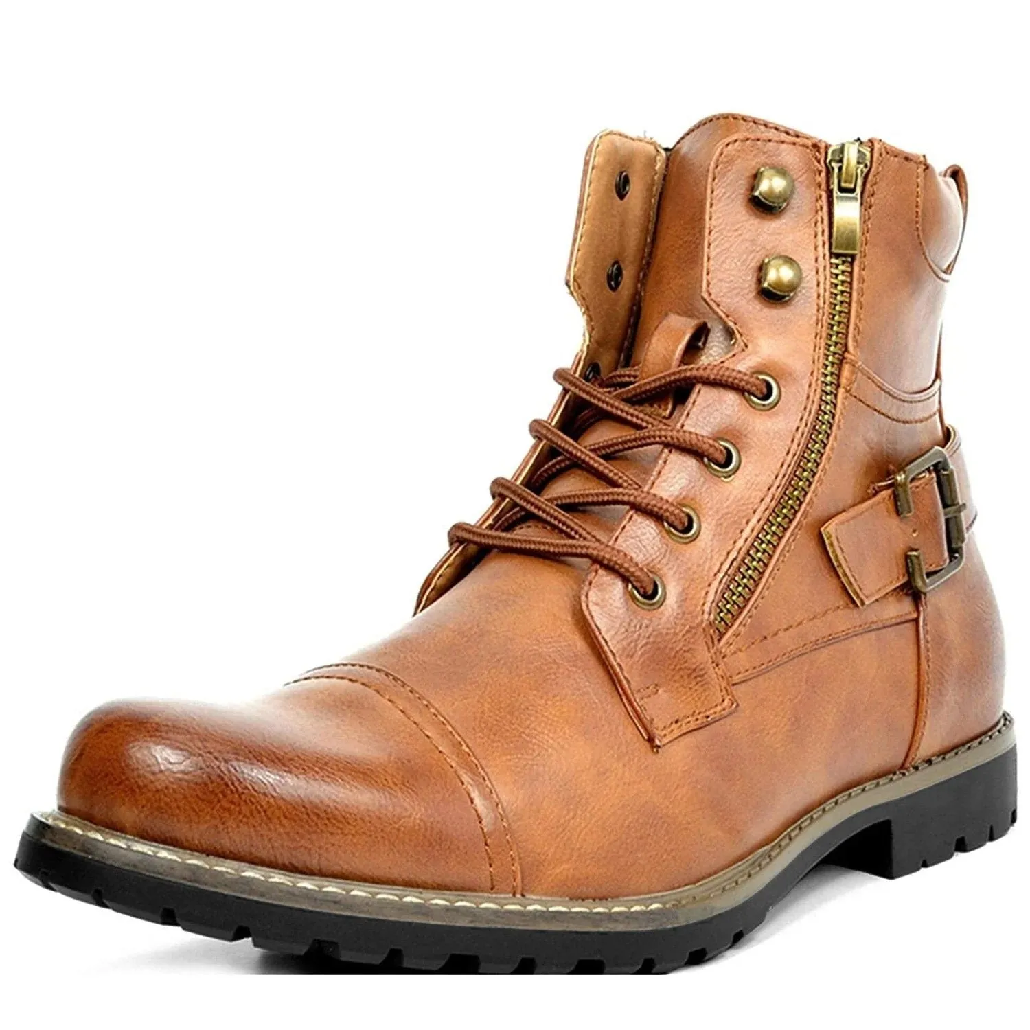 Luther -Vegan Leather Boots for Men - Classic - Comfortable - Ideal for Autumn/Winter