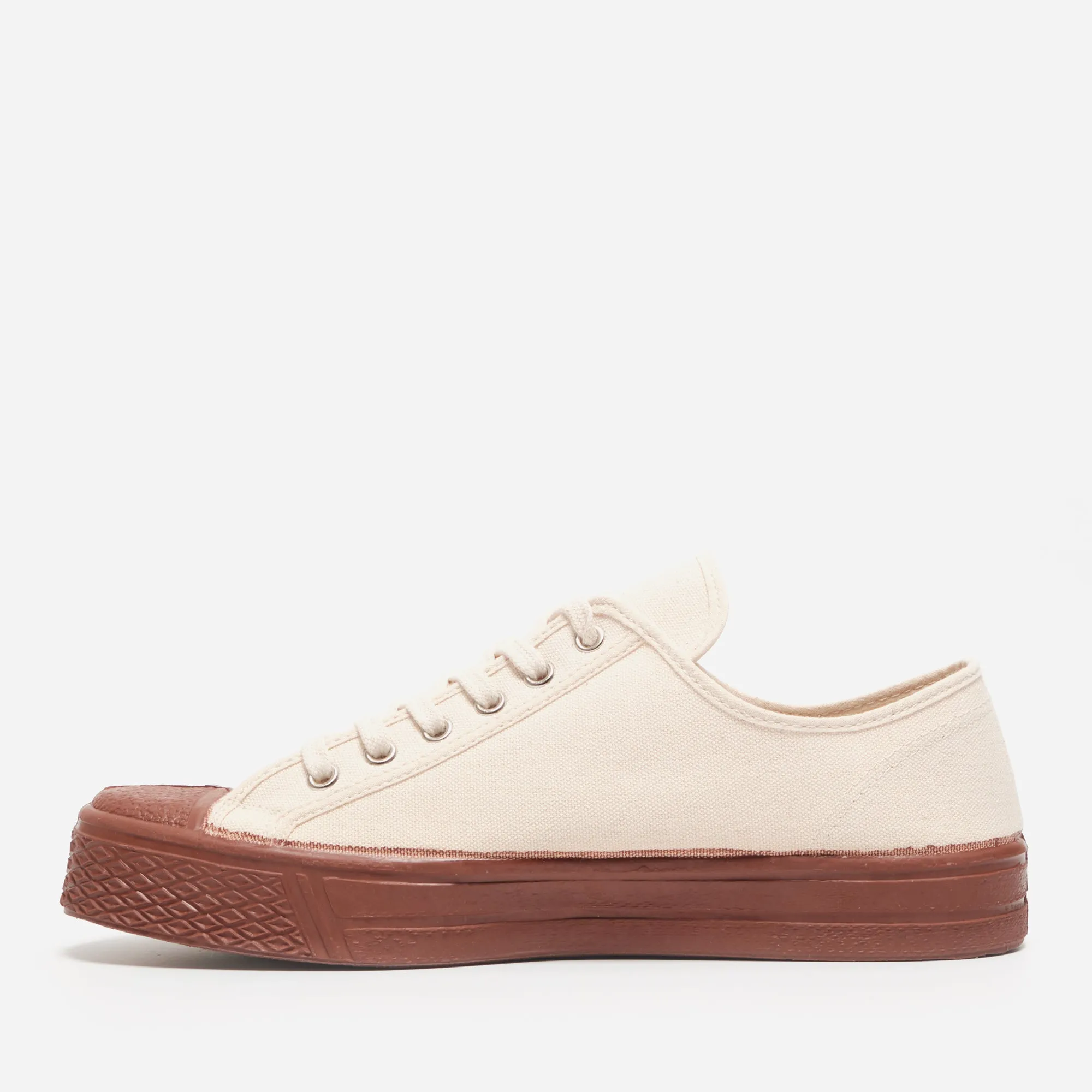 MILITARY LOW TOP - OFF WHITE/BROWN