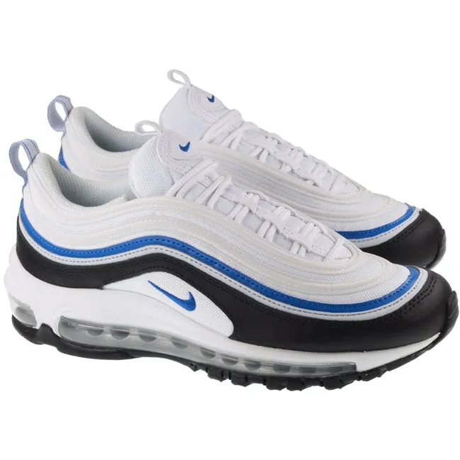 Nike Shoes Juniors Air Max 97 White Signal Blue Pure Platinum