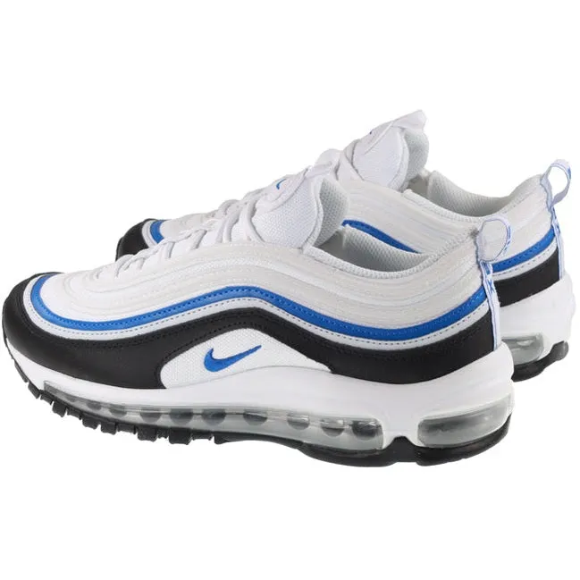 Nike Shoes Juniors Air Max 97 White Signal Blue Pure Platinum