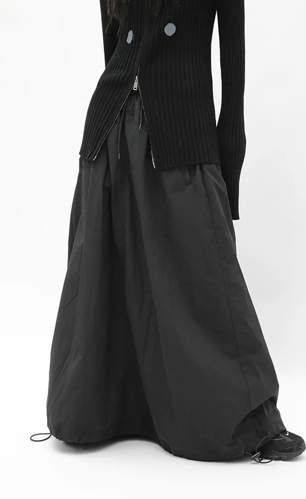 Parachute Maxi Skirt