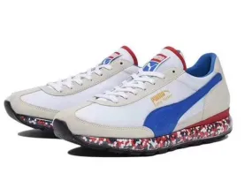 Puma Unisex Jamming Easy Rider Sneaker White Blue