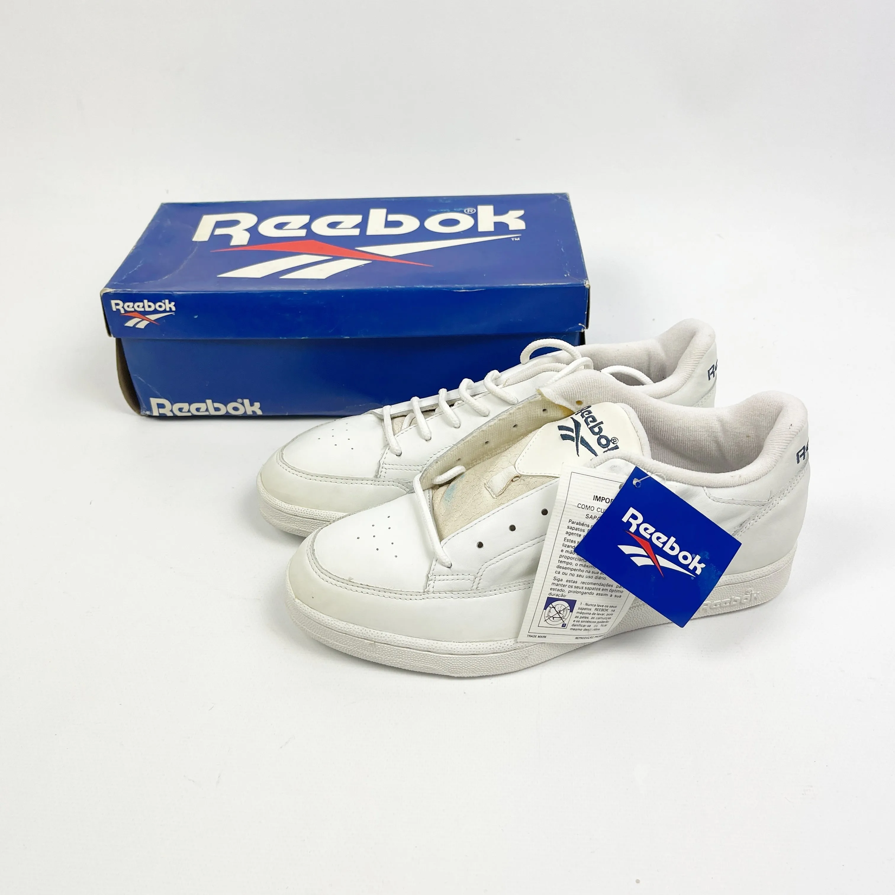 Rebook Classic ETR Low White 1990's