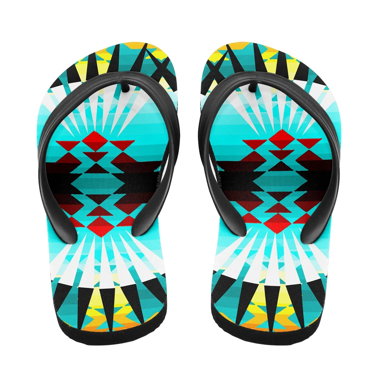 Ribbonwork Flip Flops