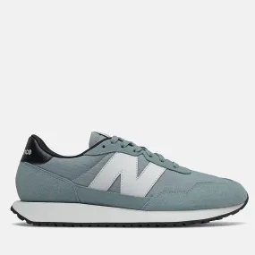 Scarpe Uomo NEW BALANCE Sneakers 237 in Suede e Ripstop colore Slate con Light Slate