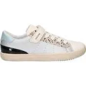 Silver and ivory low cut sneaker J Gisli