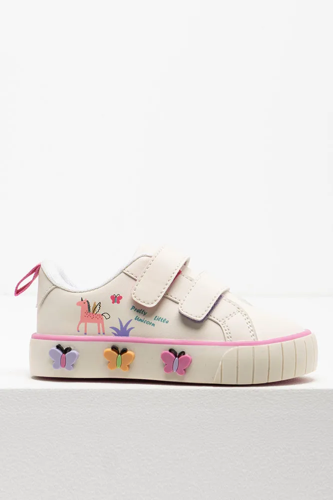 Sneaker Cream & Pink