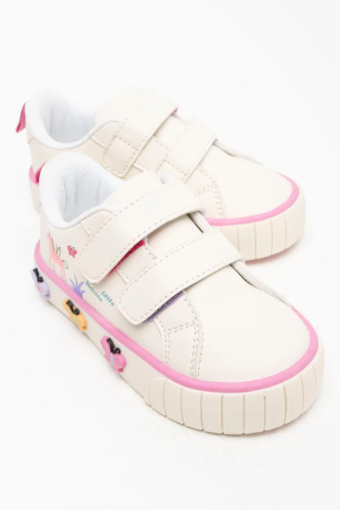 Sneaker Cream & Pink