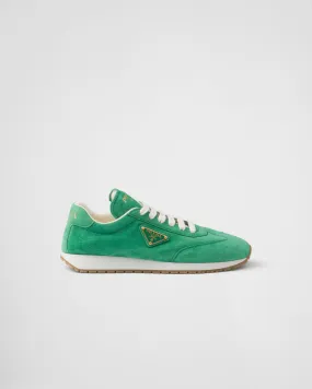 Suede rubber sneakers