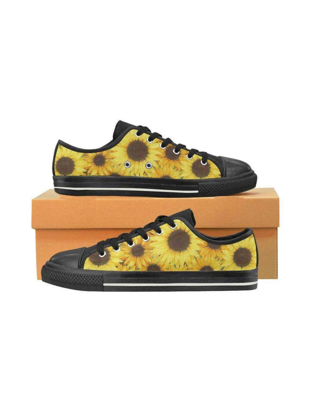 SUNFLOWERS Kid's Canvas Sneakers