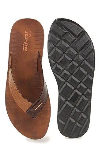 Trase Italica Vesta Tan Flip-flops for Men-10 IND/UK