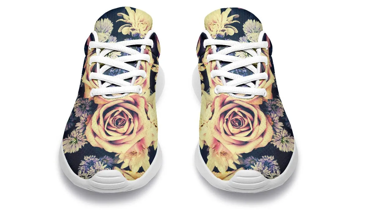 Vintage Flowers Classic Sneakers