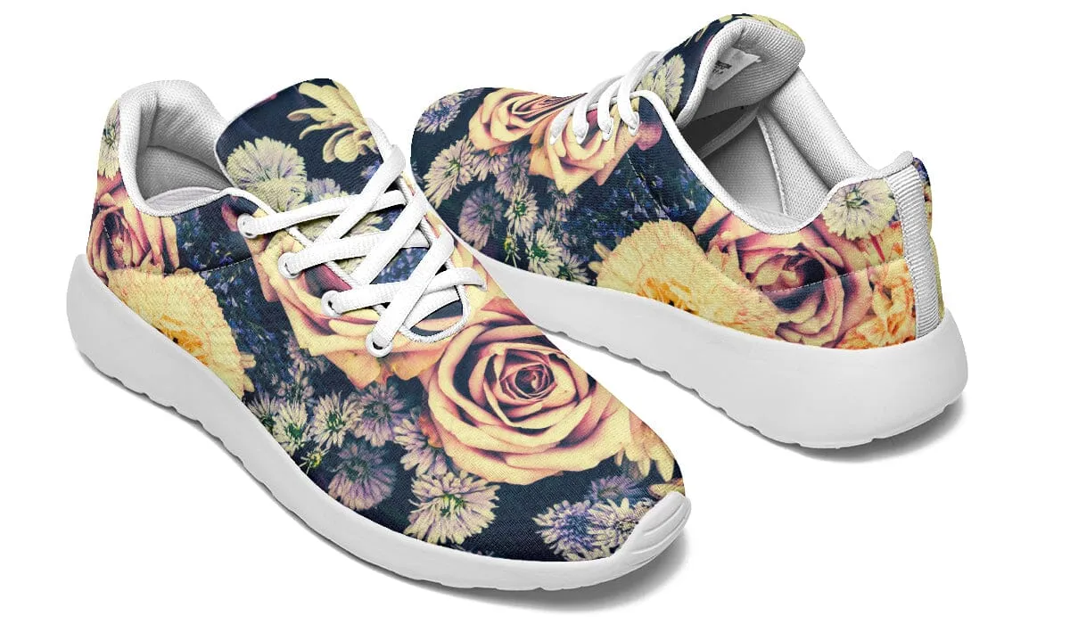 Vintage Flowers Classic Sneakers