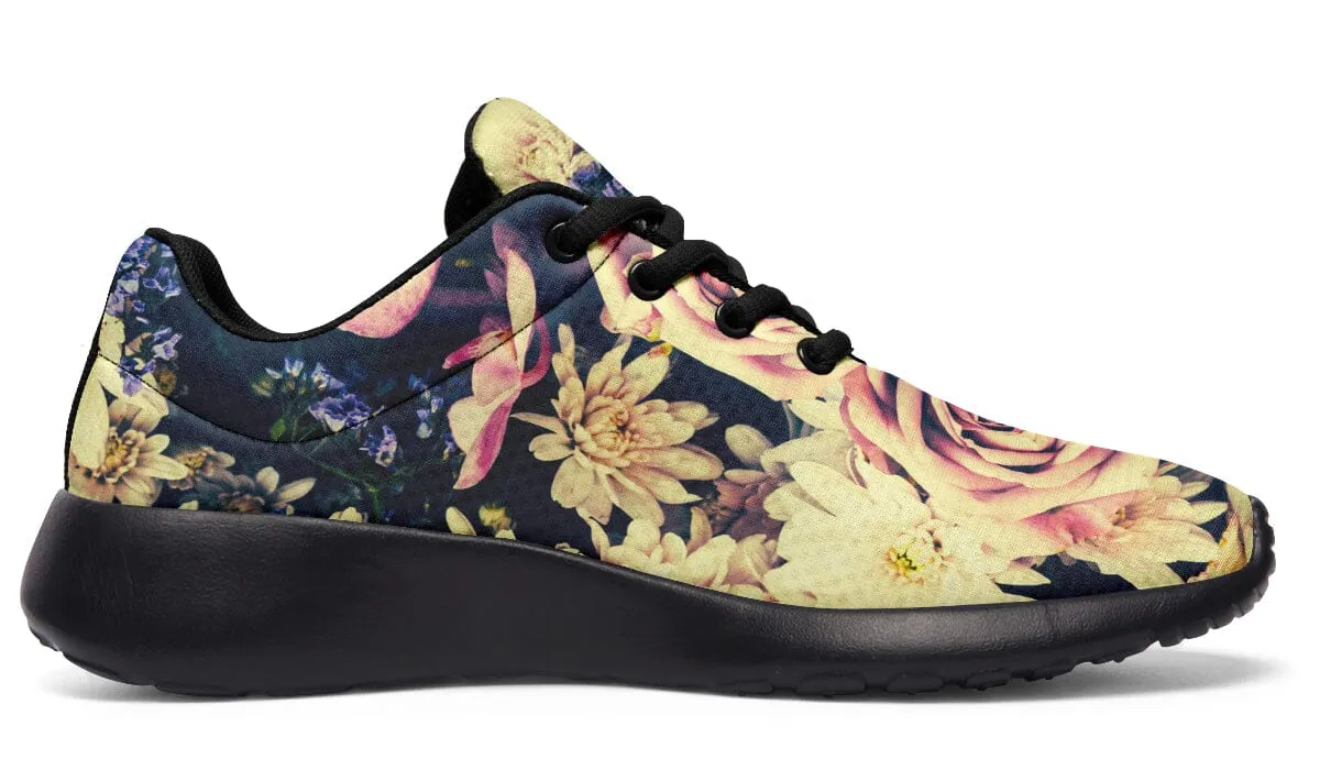 Vintage Flowers Classic Sneakers