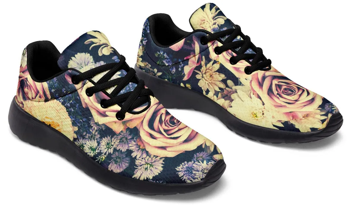 Vintage Flowers Classic Sneakers