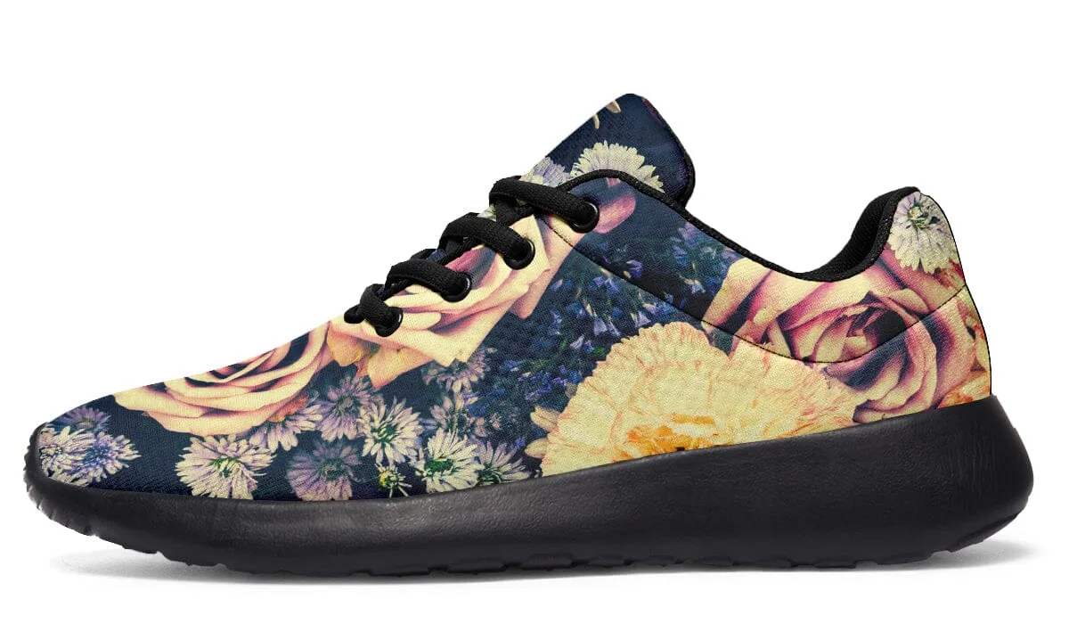 Vintage Flowers Classic Sneakers