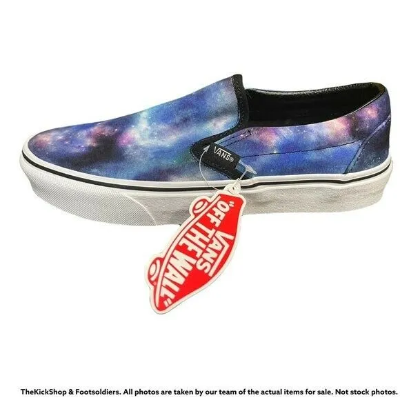 VN0A33TBG4F1 VANS Classic Slip-On (Galaxy) Men Size 4.5 | Women Size 6